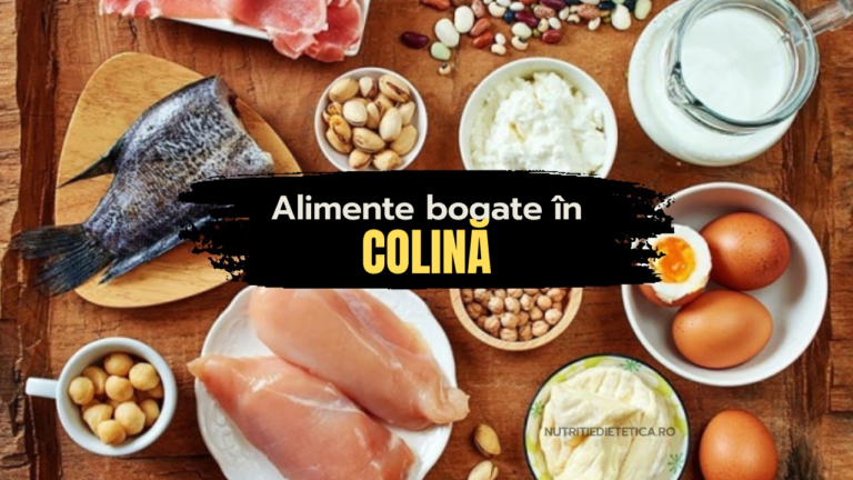 Alimente bogate în COLINA