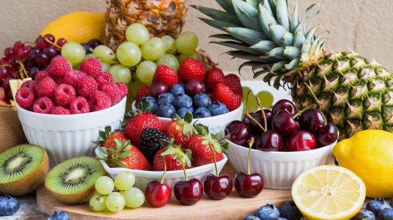 fructe cu un continut scazut de zahar